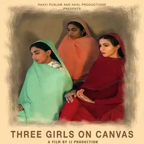 Three Girls On Canvas - HARF KAUR 2022 cover image