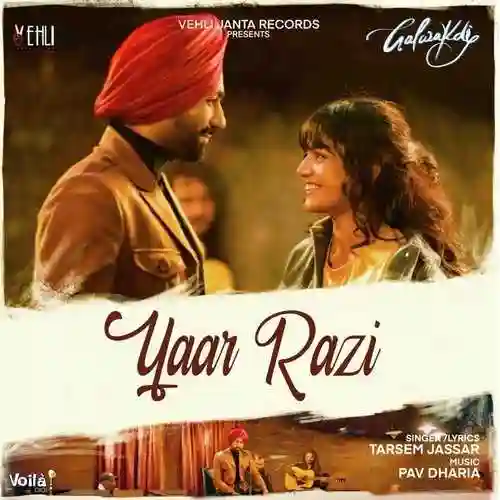 Yaar Razi - Tarsem Jassar 2022 cover image