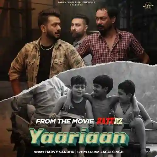 Yaariaan - Harvy Sandhu 2022 cover image