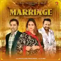 Marriage (feat. Gurlez Akhtar And  Manjit Pappu) - Dj Ruby1 2021 cover image