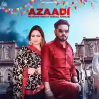 Azaadi (feat. Gurlej Akhtar) - Hardeep Virk 2022 cover image