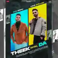 Theek Chal Da - Love Dhillon 2022 cover image