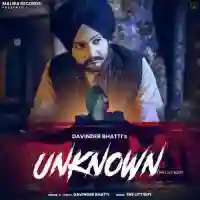 Unknown - Davinder Bhatti 2021 cover image